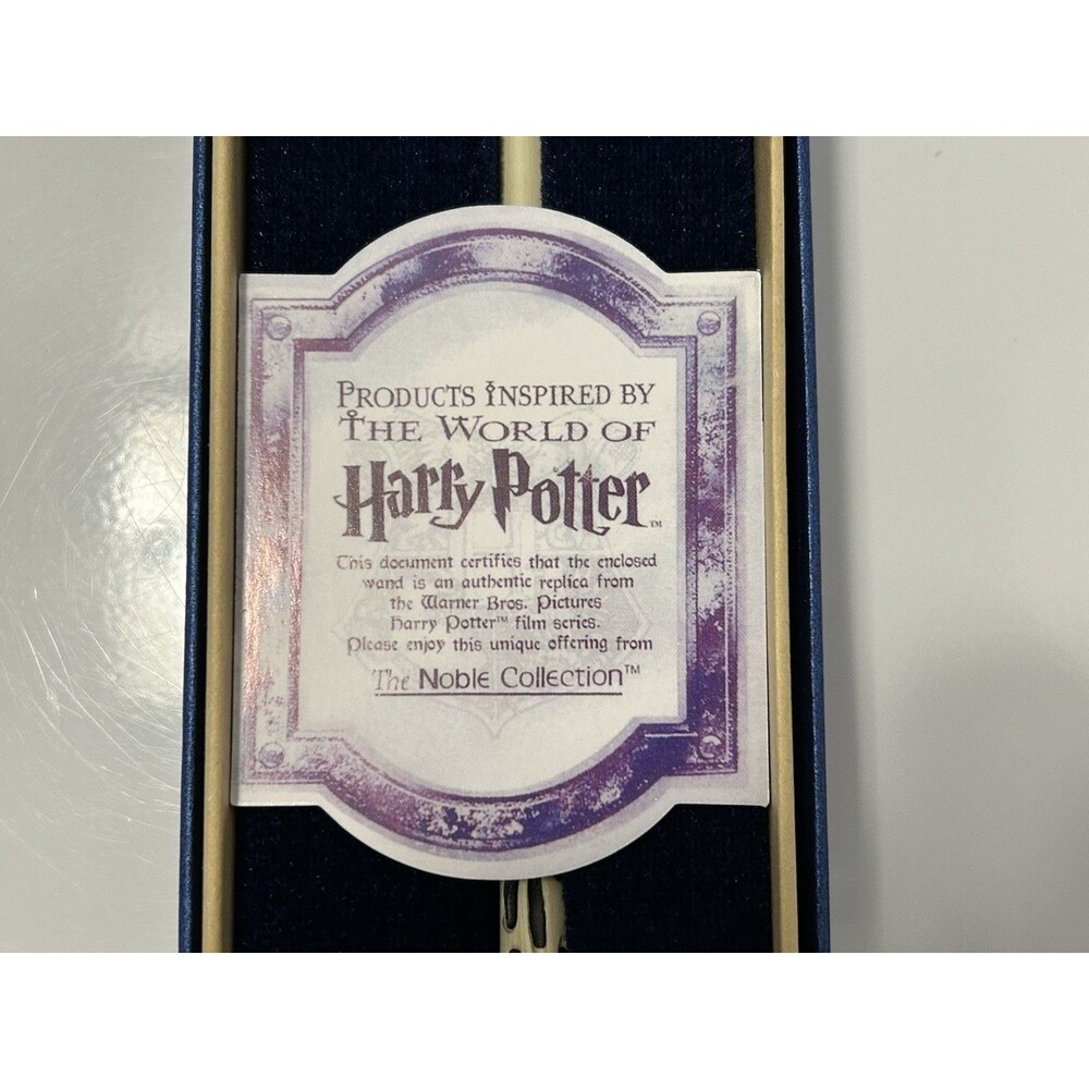 Lord Voldemort Replica Wand W/ Complete Authentication Documents Ollivander's HP